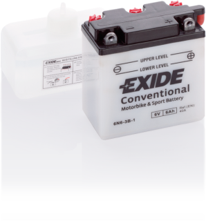 EXIDE 6V 6Ah 6N6-3B-1