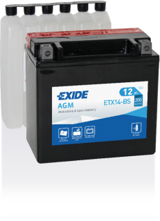 EXIDE 12V 12Ah ETX14-BS