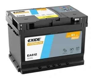 Exide Premium 12V 61Ah 600A EA612