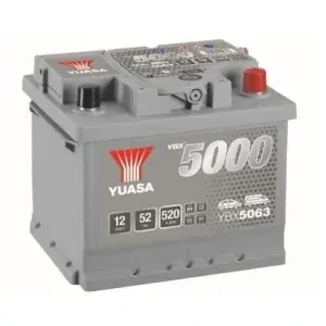 Yuasa YBX5063 12V 52Ah 520A
