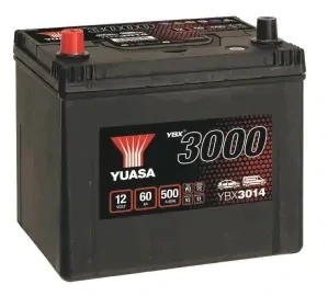 Yuasa YBX3014 12V 60Ah 500A